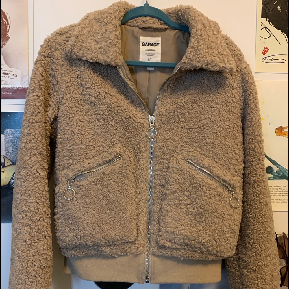 Garage Fleece Bomber Jacket